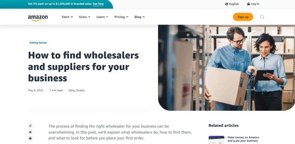 Amazon FBA Dropshipping - How to Do Amazon FBA Wholesale