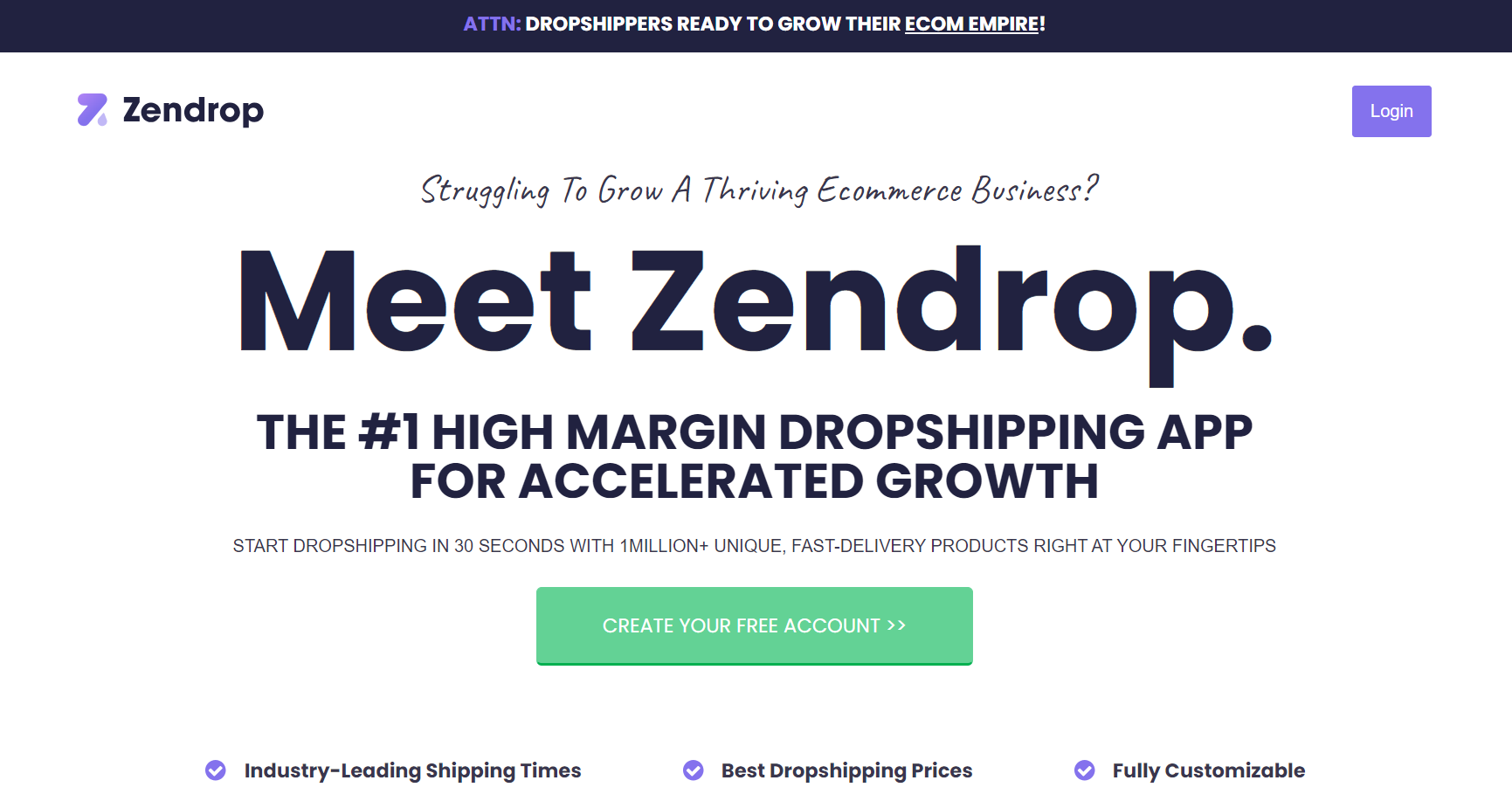 Why Choose Zendrop